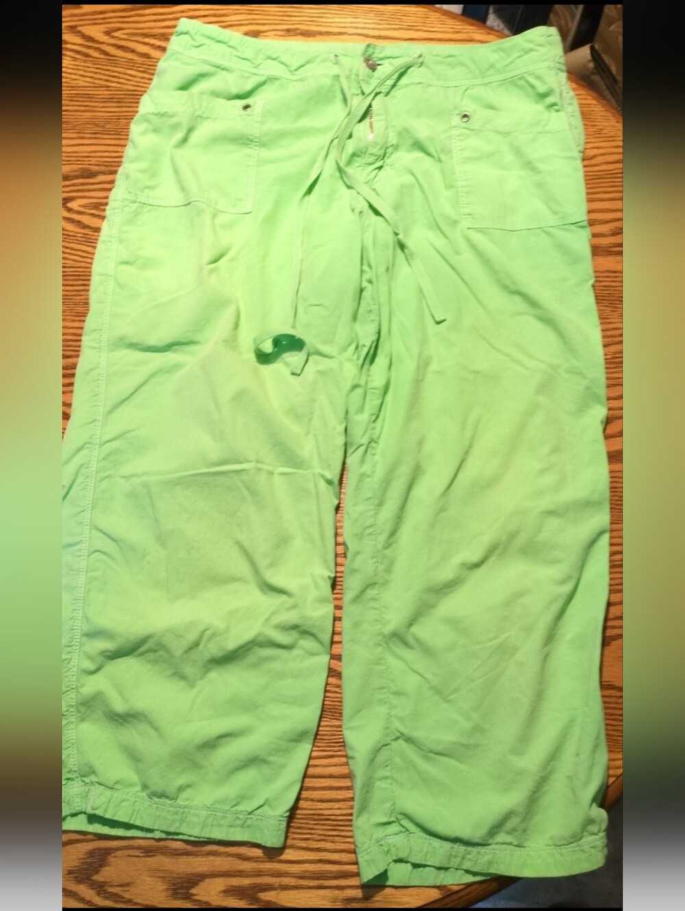Fresh produce light green capri pants